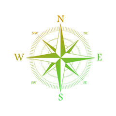 Compass Rose Travel. Star Wind Vector Cut File Illustration. Design Art Vector.