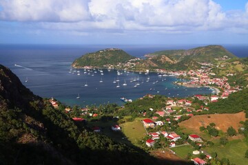 Guadeloupe - Les Saintes islands. Caribbean island.