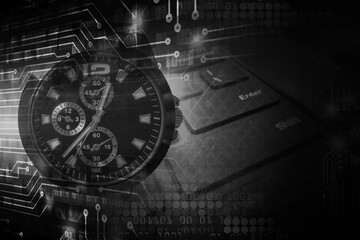 clock, time, watch