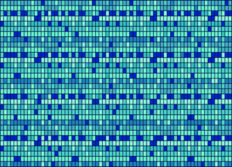 Blue Mosaic Background