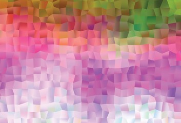 Light Multicolor, Rainbow vector template with square style.