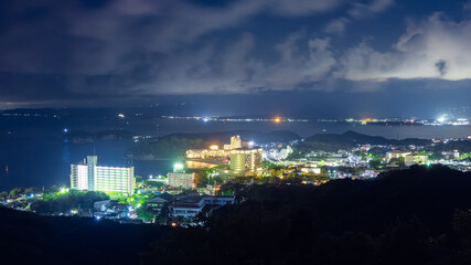南紀白浜 平草原展望台からの夜景