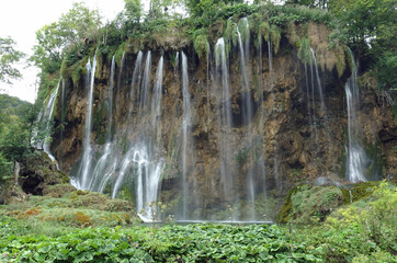 Wasserfälle im Nationalpark Plitvicer Seen, Kroatien
