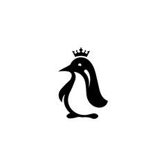 penguin logo template design