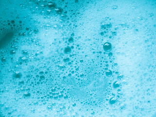 bubble foam and soap bubble background