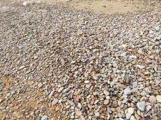 Galets sur une plage