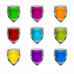 Shield security icons