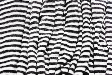 Horizontal striped background,  Fabric texture.