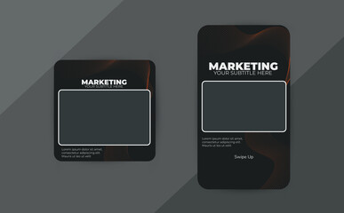 Editable Modern Template. Discount Promo Template. Social Media Post Template. Social Media Banner