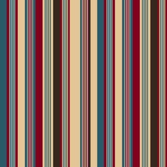 Fall color Fabric Stripe pattern vector.