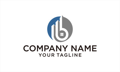 This logo incorporates a round b inside, and inside B is a house.