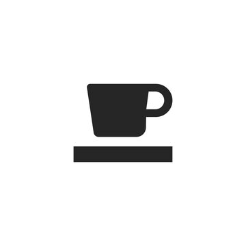 Coffee Break Icon. Vector Illustration