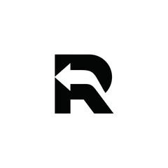 R logo vector abstract  icon illustrations