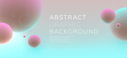 Abstract background with beautiful liquid fluid geometric elements for posters, placards and brochures. Eps10 vector illustration.