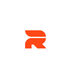 R logo vector abstract  icon illustrations