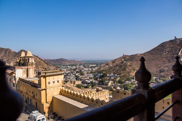 Fototapeta na wymiar view of the Jaipur city