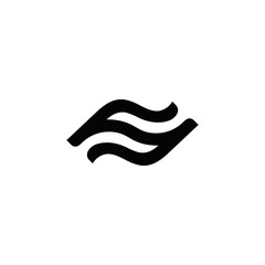 S logo SF vector alphabet abstract  icon illustrations