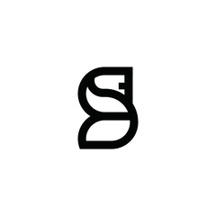 S logo vector LION alphabet abstract  icon illustrations