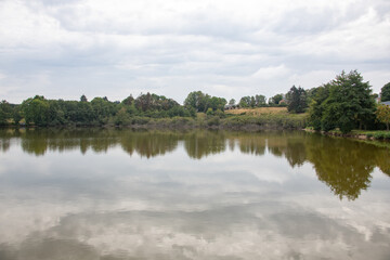 Fototapeta na wymiar Paysage de la Nièvre