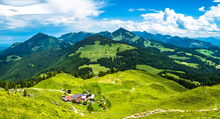 view at the kranzhorn mountain - austria