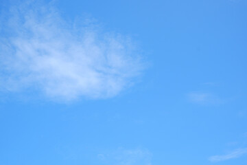 blue sky with clouds