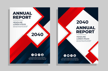 Corporate abstract Annual Report set, Brochure cover, Folder cover, Magazine, Poster, flyer, Business proposal cover, Portfolio cover, A4 template, presentation, vector
