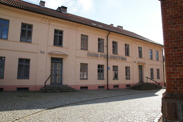 Polska - Mazury - Lidzbark Warmiński. Dom Pielgrzyma.