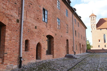 Polska - Mazury - Warmia - Lidzbark Warmiński. Zamek Biskupów Warmińskich. © Rafa