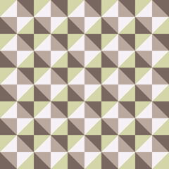 Fototapeta premium Retro pattern of geometric shapes. Colorful mosaic backdrop. Geometric hipster retro background, place your text on the top of it. Retro triangle background.