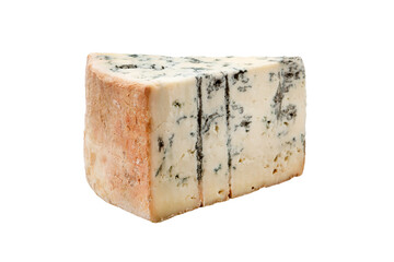 Italian cheese gorgonzolaisolated on white background