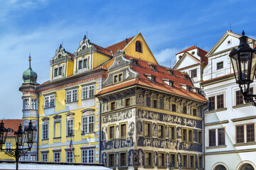 Fototapeta premium Square in Prague old town