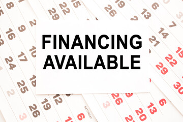 text on a sheet from Notepad.a digital background. business concept . business and Finance.