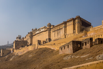 Fototapeta premium Amber Fort in Rajasthan