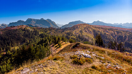 National park Prokletie located on the Montenegro and Albania borders