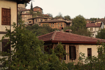 Fototapeta na wymiar old houses of safranbolu