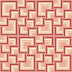 Seamless green yellow cross gentle pattern vector
