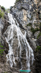 A waterfall in austria