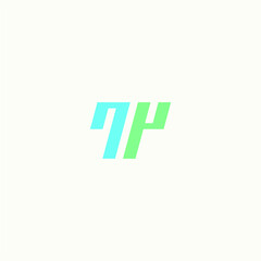 TP logo vector alphabet PT icon illustrations
