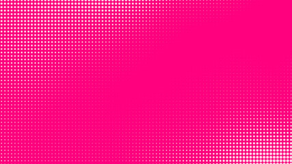 Dot pink pattern gradient texture background. Abstract illustration pop art halftone and retro style. creative design valentine concept,