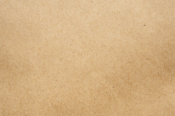 Brown paper recycled kraft sheet texture cardboard background