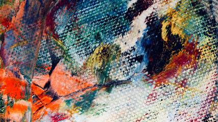 Color texture. Hand drawn.Abstract art background. Hand drawn .Oil painting on canvas.   Modern,...