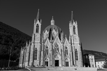 Castelpetroso, Isernia, Molise. Sanctuary of the Madonna Addolorata.  