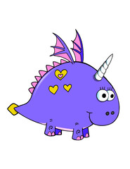 Cute Monster Vector Illustration Art