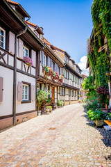 Dans les rues de Gengenbach en Allemagne 