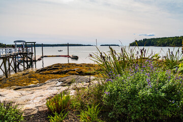  view at Linekin Bay, Maine
