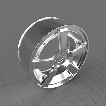 Car wheel rim
