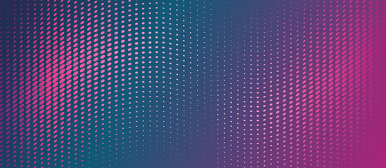 Abstract dotted pattern. Circle halftone dots vector texture background.