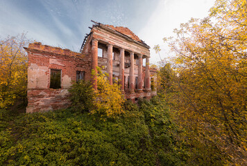 Fototapeta premium the ruins of the Earl