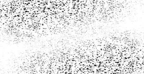 Rough, irregular texture composed of monochrome geometric elements. Overlay distressed grunge background. Abstract vector illustration. Isolated on white background. EPS10
