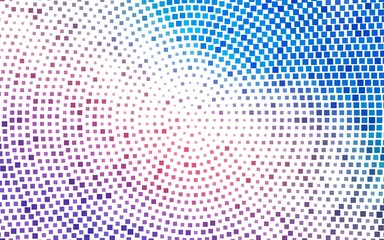 Light Blue, Red vector template with crystals, rectangles. Decorative design in abstract style with rectangles. Best design for your ad, poster, banner.